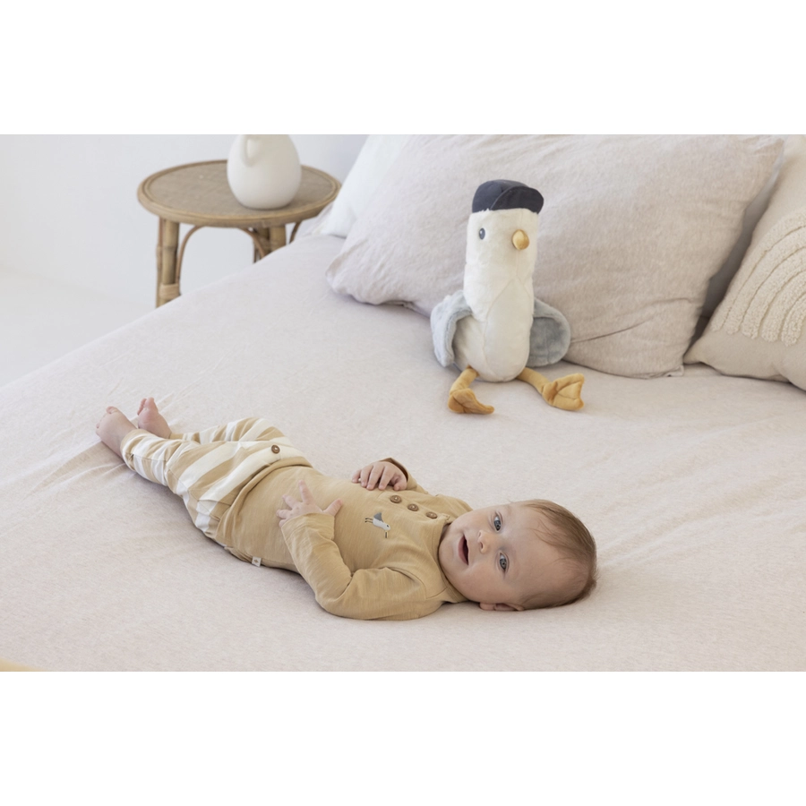 Feetje Langarmshirt Beach Days Sand Melange
