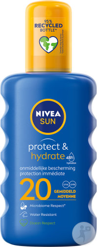 Nivea Sun Protect & Hydrate Lait Protecteur IP20 48h Hydratation Protection Immédiate 200ml