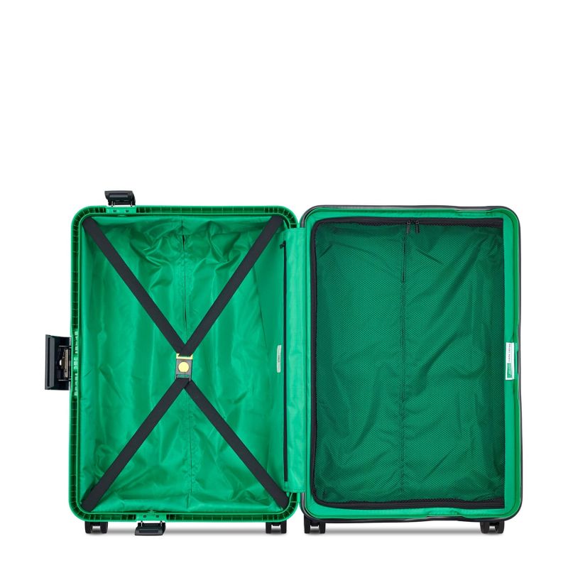 Valise rigide Color Block hard 67 cm Vert