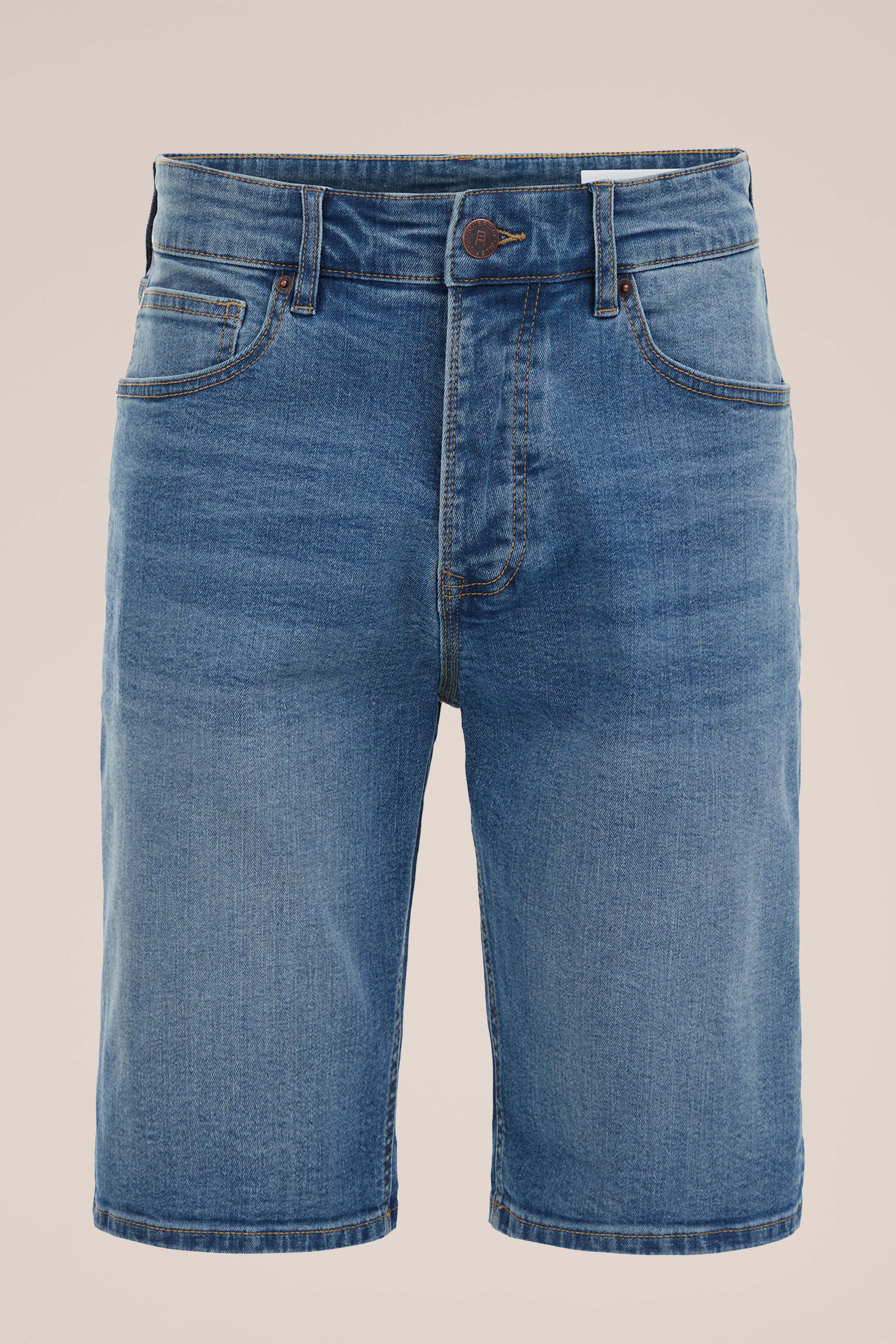 regular fit denimshort met stretch Blue Ridge Blauw