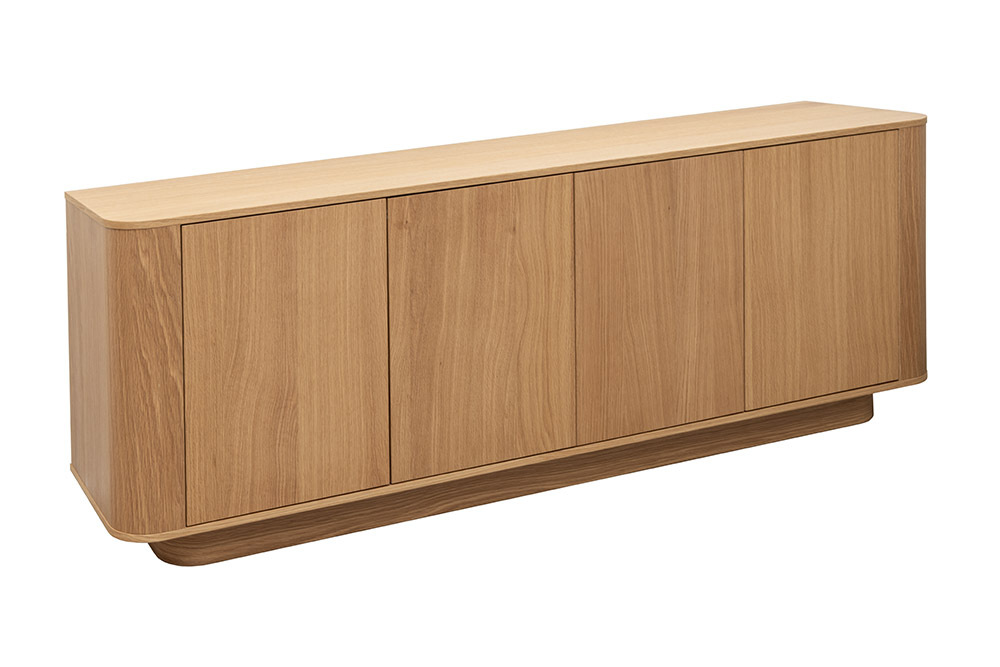 Modernes Sideboard VALHALLA WOOD 180cm natur Eichenholz Kommode