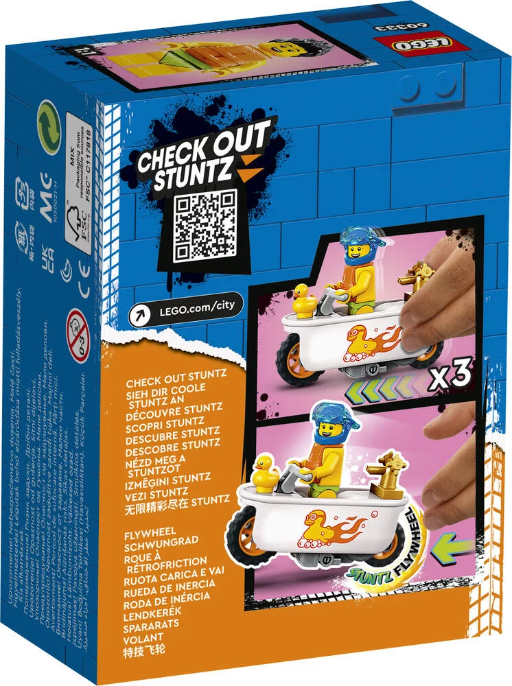 LEGO®CITY 60333 - LA MOTO DE CASCADE BAIGNOIRE