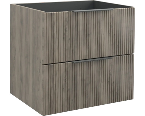 Jungborn wastafelmeubel QUATTRO BxHxD 60 x 50 x 46 cm Frontkleur mat notenhout 55694