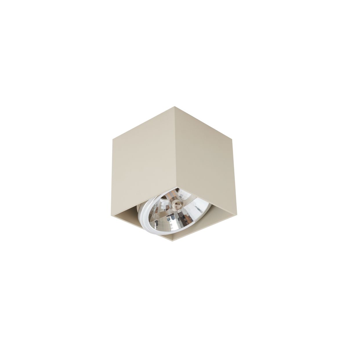 Moderne opbouwspot beige G9 draai- en kantelbaar - Box