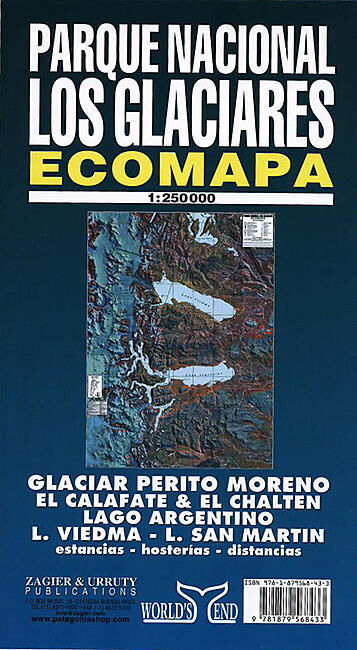 PN LOS GLACIARES 1 250 000