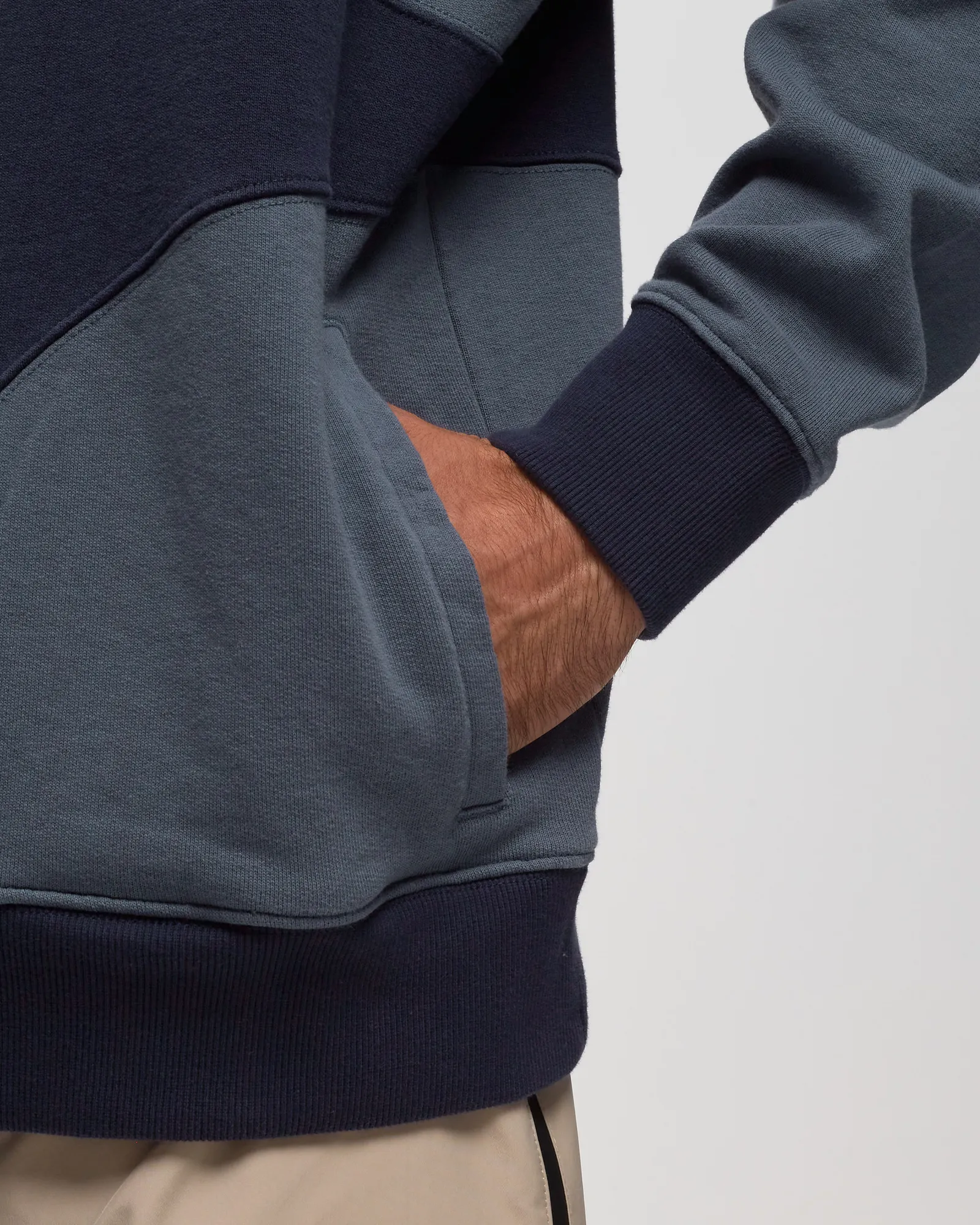 BSTN Brand Two Tone Halfzip