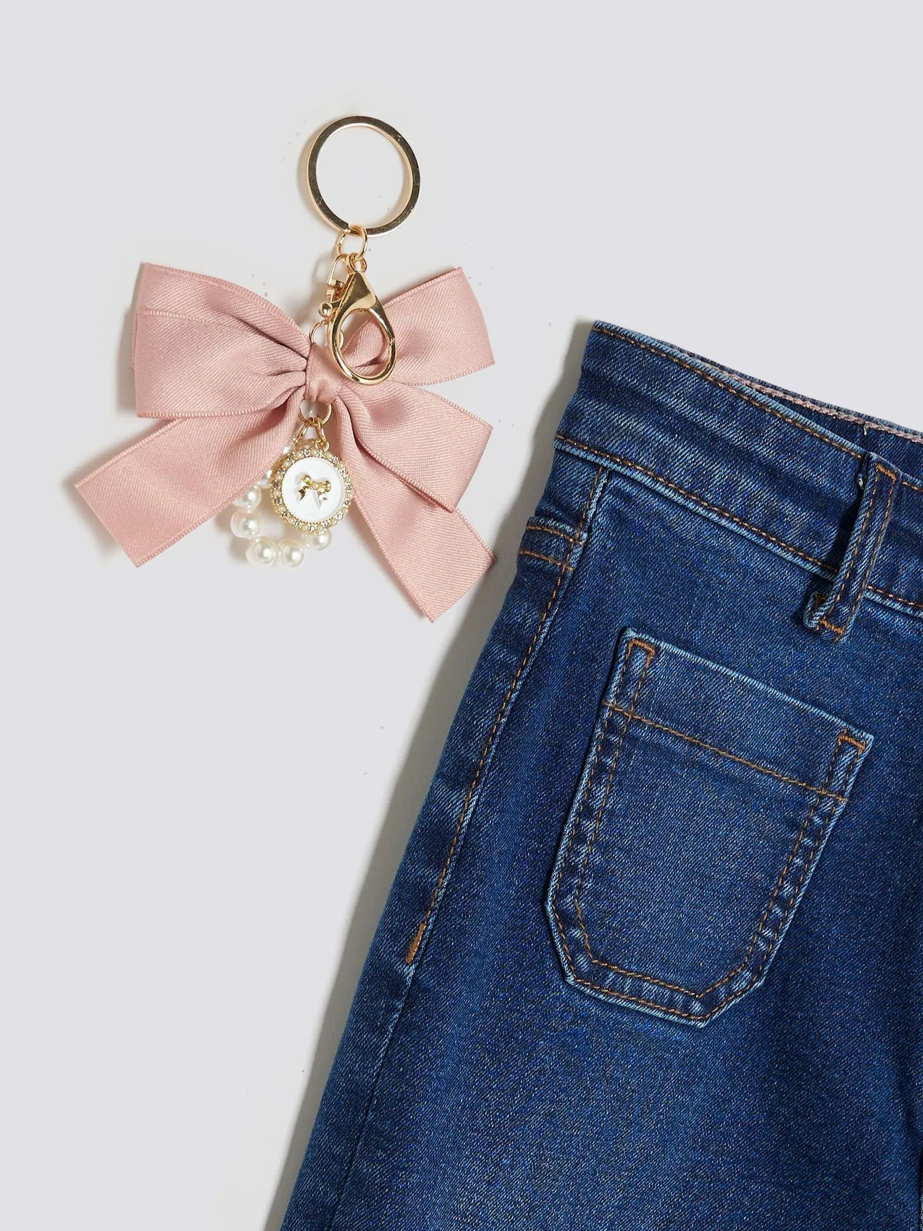 River Island Girls Jupiter Snaffle Flare Jeans