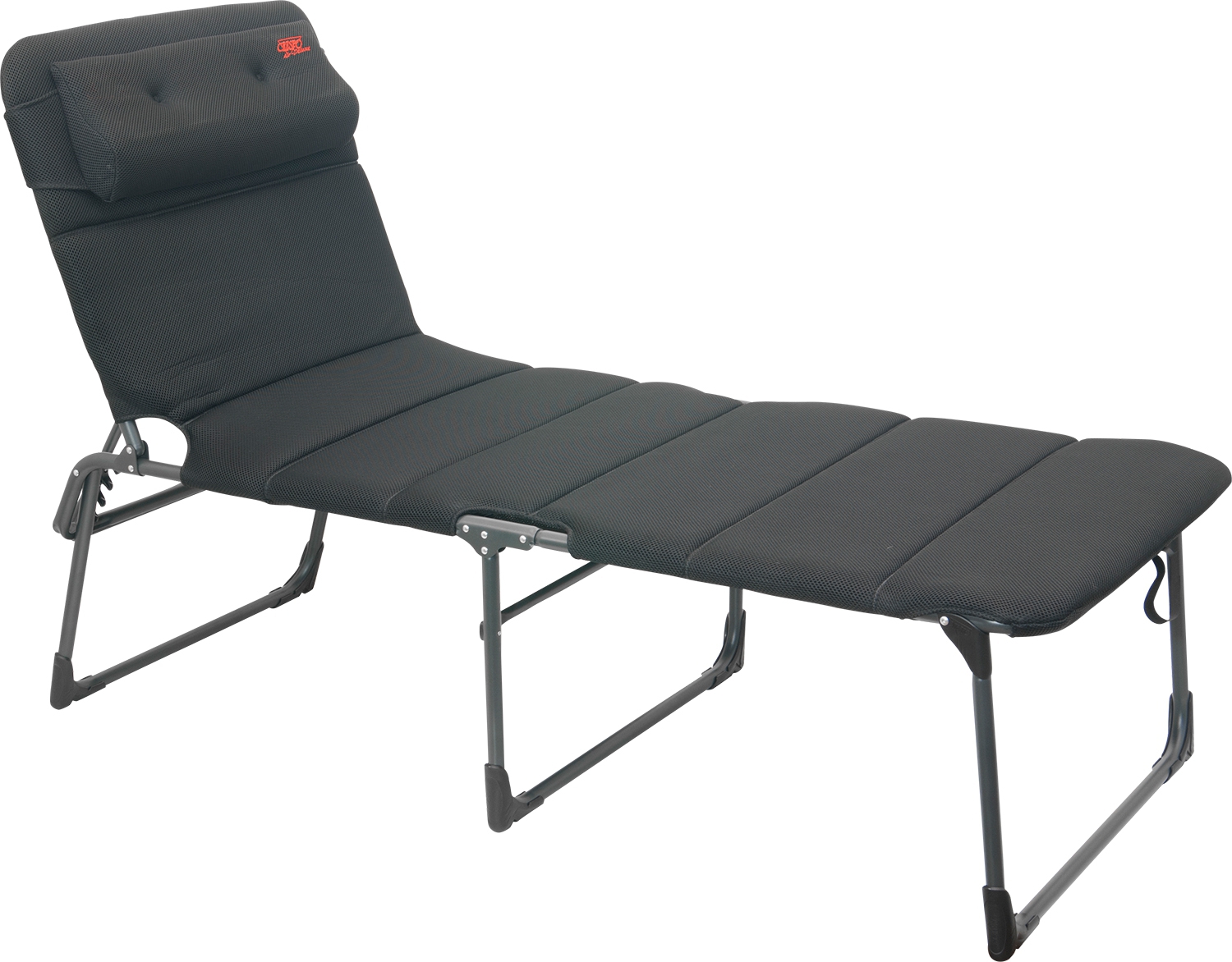 Crespo AP-363 XL Air Deluxe Sonnenliege schwarz