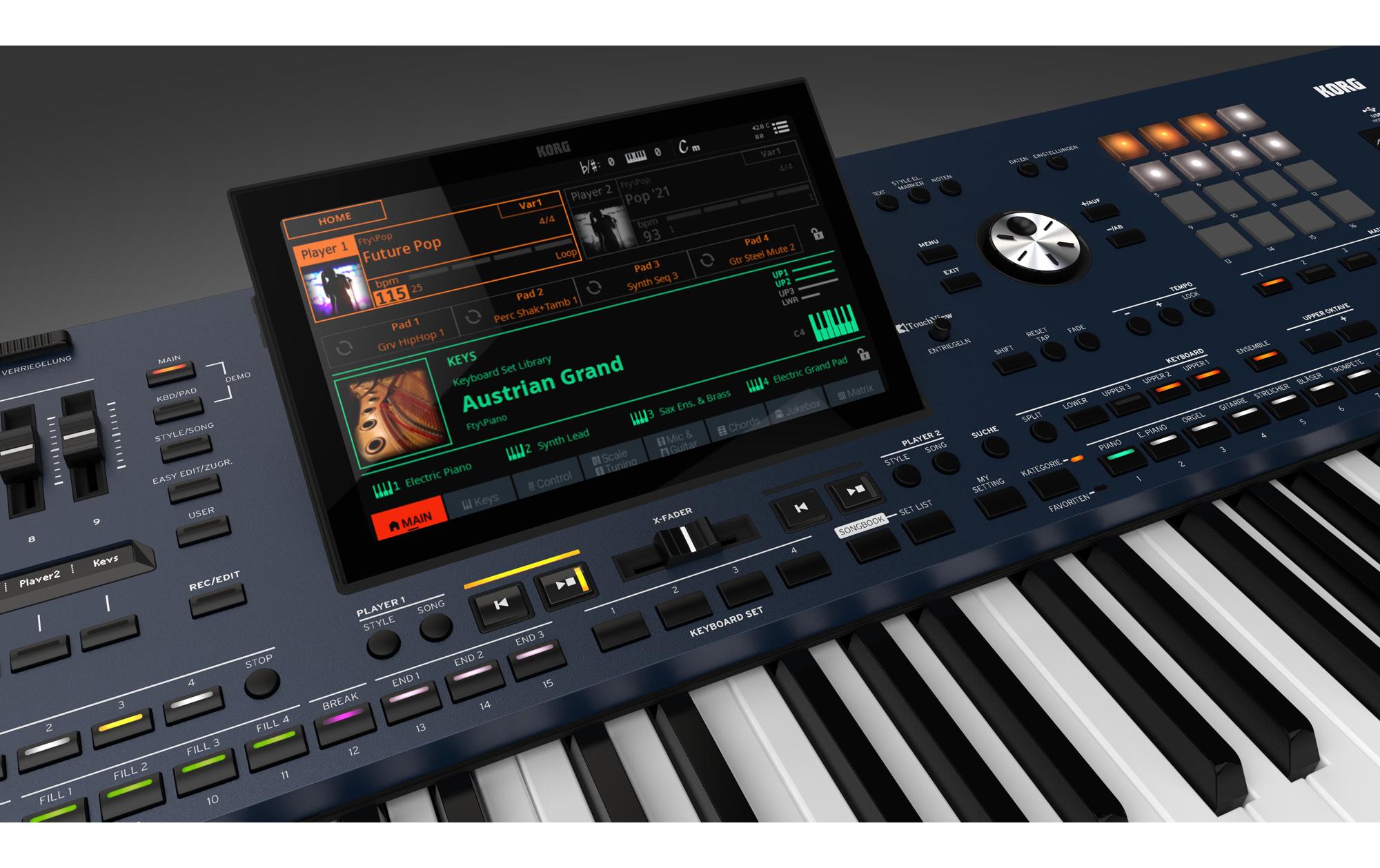 Keyboard Pa5X 88 Musikant<br>Keyboard mit 88 Tasten aus der Arranger-Serie