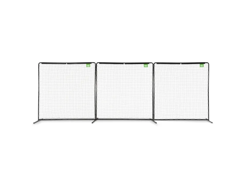 EXIT Backstop Net 900, Sort, Fodbold, Metal, Galvaniseret, Sort, 3 stk