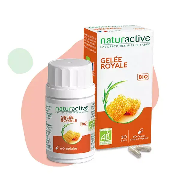 Geleia Real Orgânica Naturaactive - 60 cápsulas
