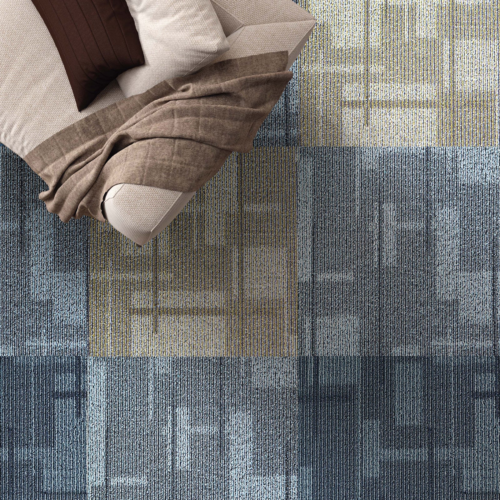 Karat Teppichfliesen Andorra | Beige | 01