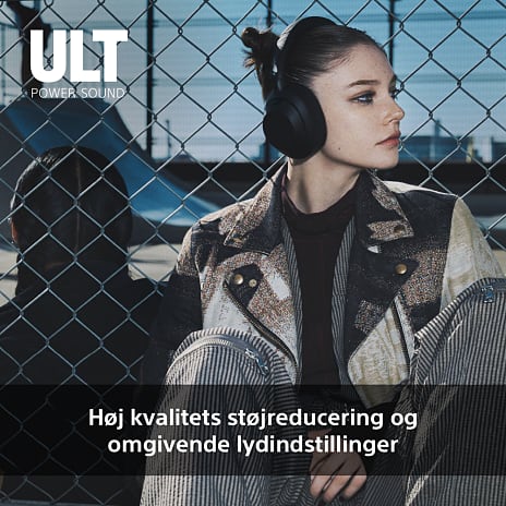 Sony ULT WEAR trådløse over-ear høretelefoner - råhvid