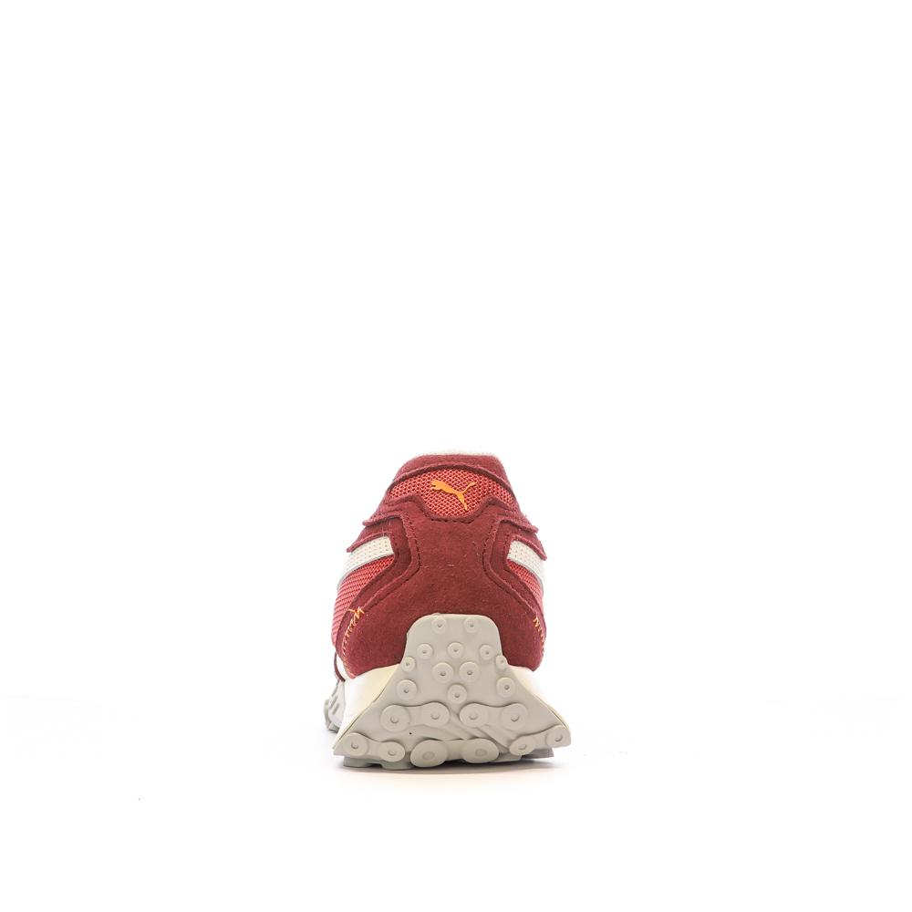 Puma Baskets Rouge Homme Puma Rider Washed