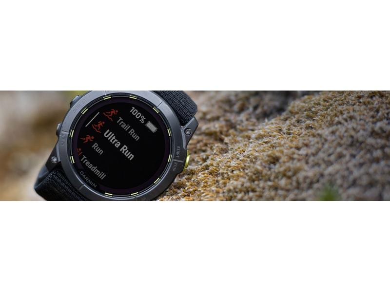 GARMIN Sportuhr Enduro 2 Sapphire Black Solar Smartwatch