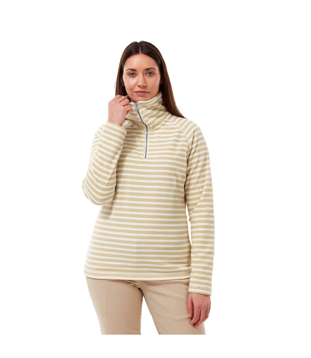Craghoppers - Sweat NATALIA - Femme (Jaune pâle) - UTCG1505