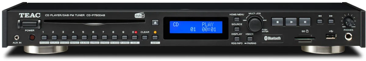 Teac CD-P750DAB-B Lecteurs CD