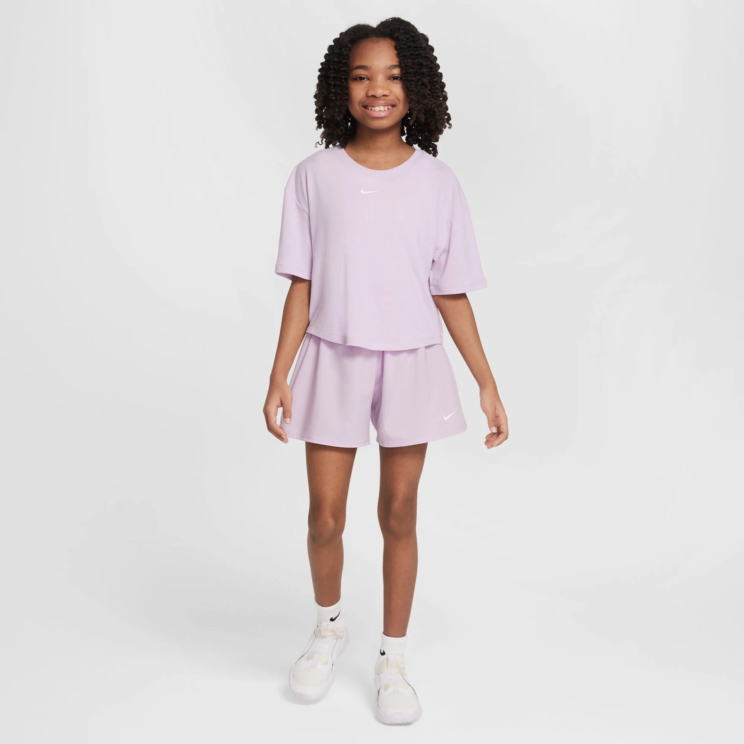 Nike Dri-FIT Sport Short Avec Poche-balles Filles - Violet