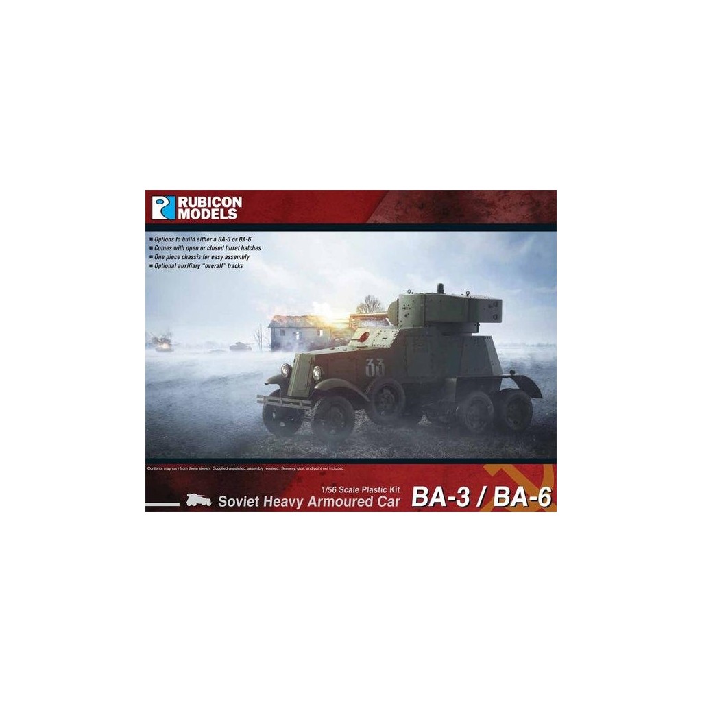 BA-3 / BA-6 Soviet Heavy Armoured Car