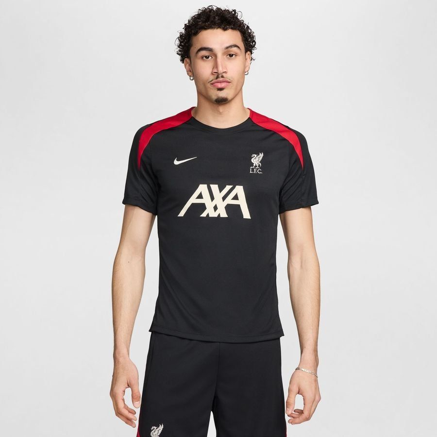 Liverpool T-shirt d'Entraînement Dri-FIT Strike - Noir/Rouge