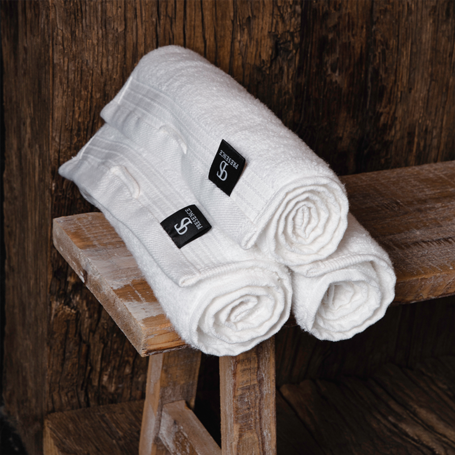Set van 3 Exclusive Hotel Badlakens - Wit