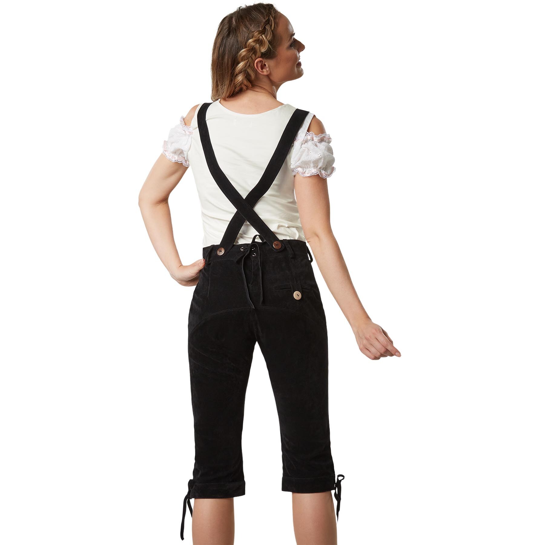 tectake® Lederhose Tegernsee