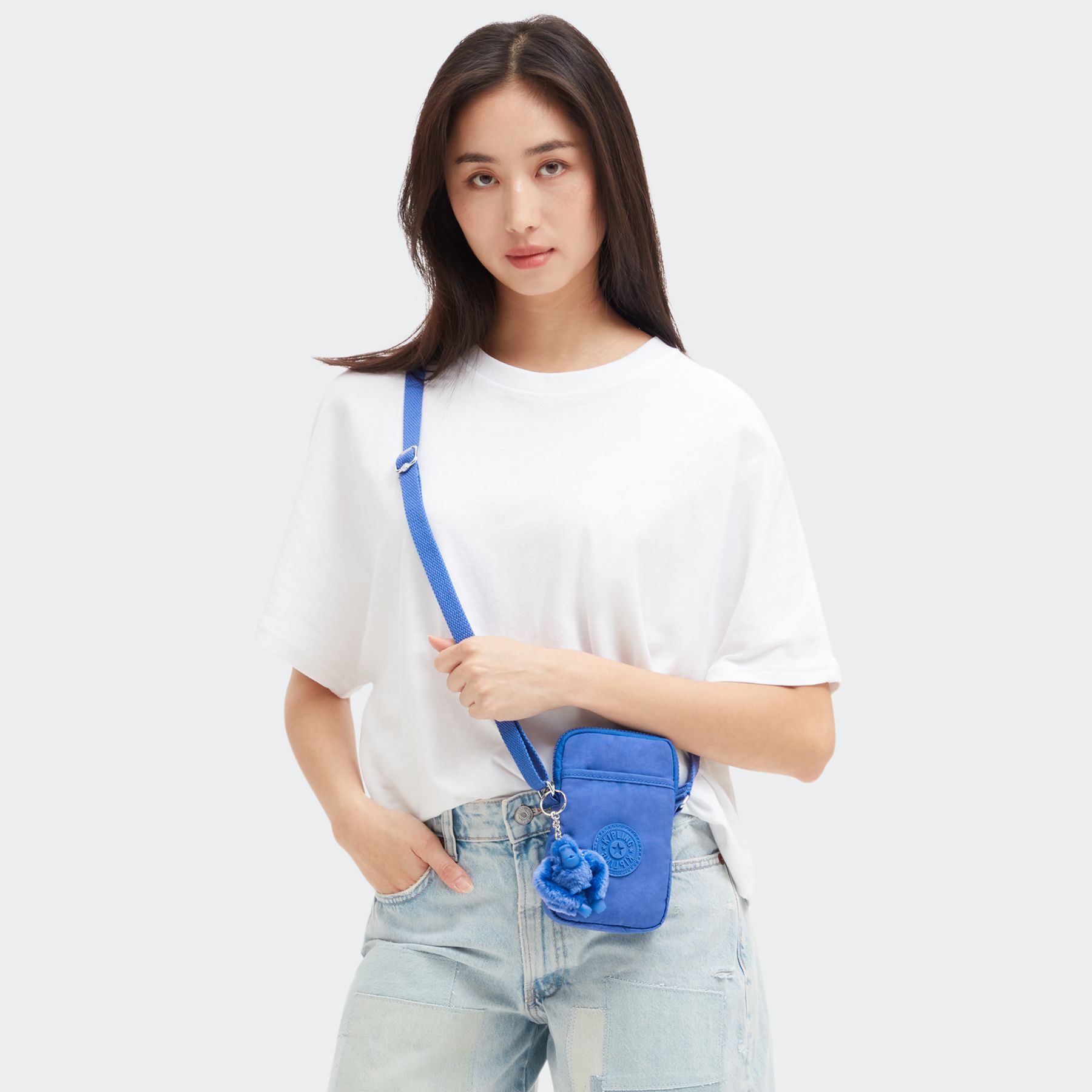 TALLY Sac pour Téléphone avec Bandoulière Ajustable - Havana Blue