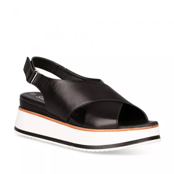 Sandales NOIR SINEQUANONE LEATHER