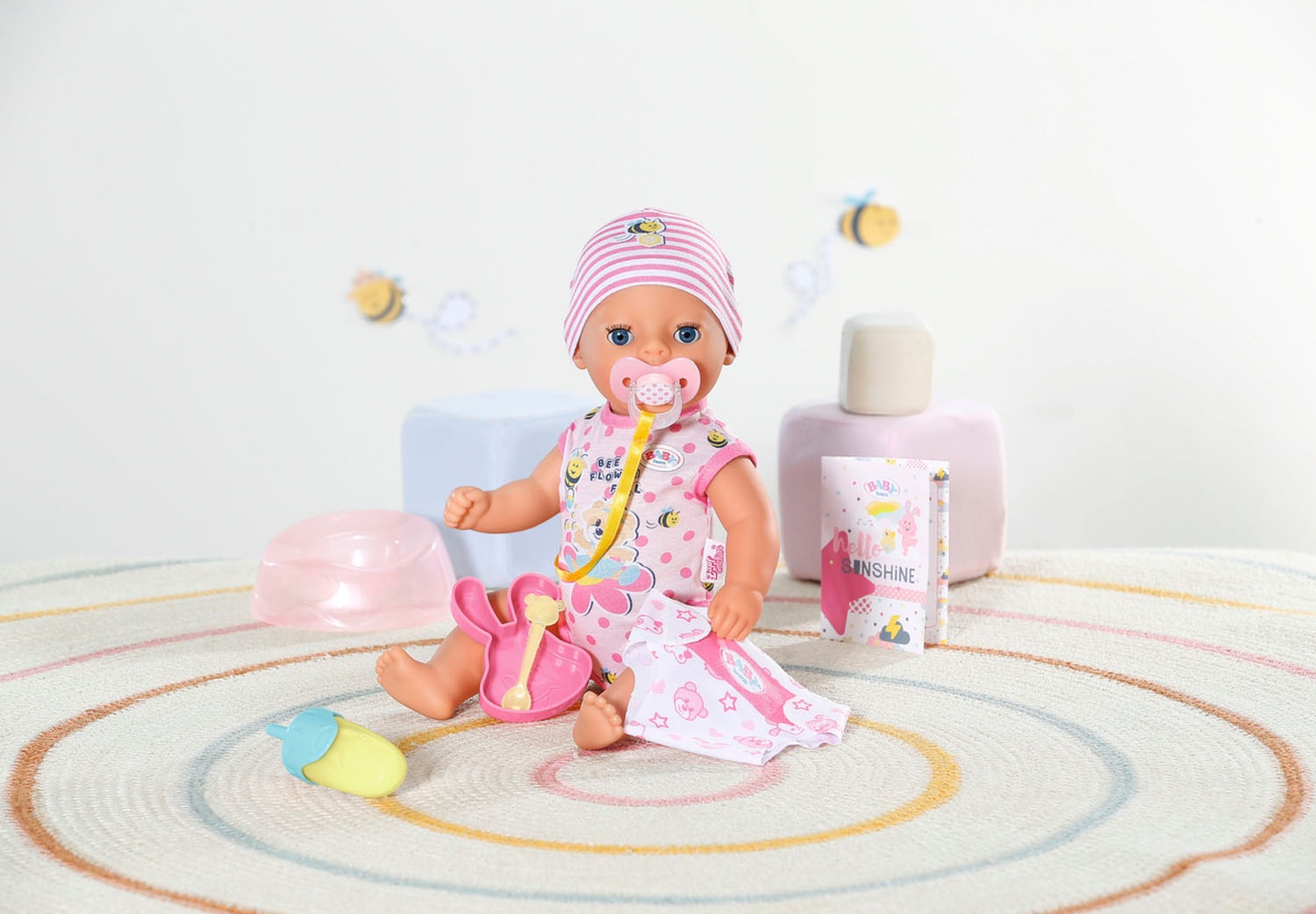 Baby Born Babypuppe »Little Baby Girl, Lena, 36 cm« mit 7 Funktionen