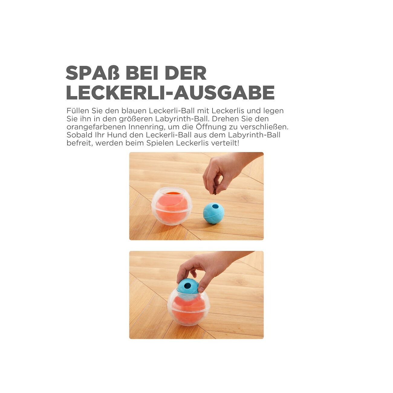 Nina Ottosson Topsy Treat Ball Intelligenzspielzeug