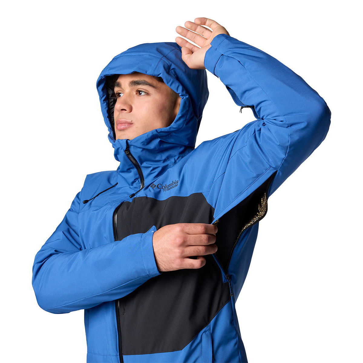 Columbia Winter District III skijakke, herre (Mountain Blue)