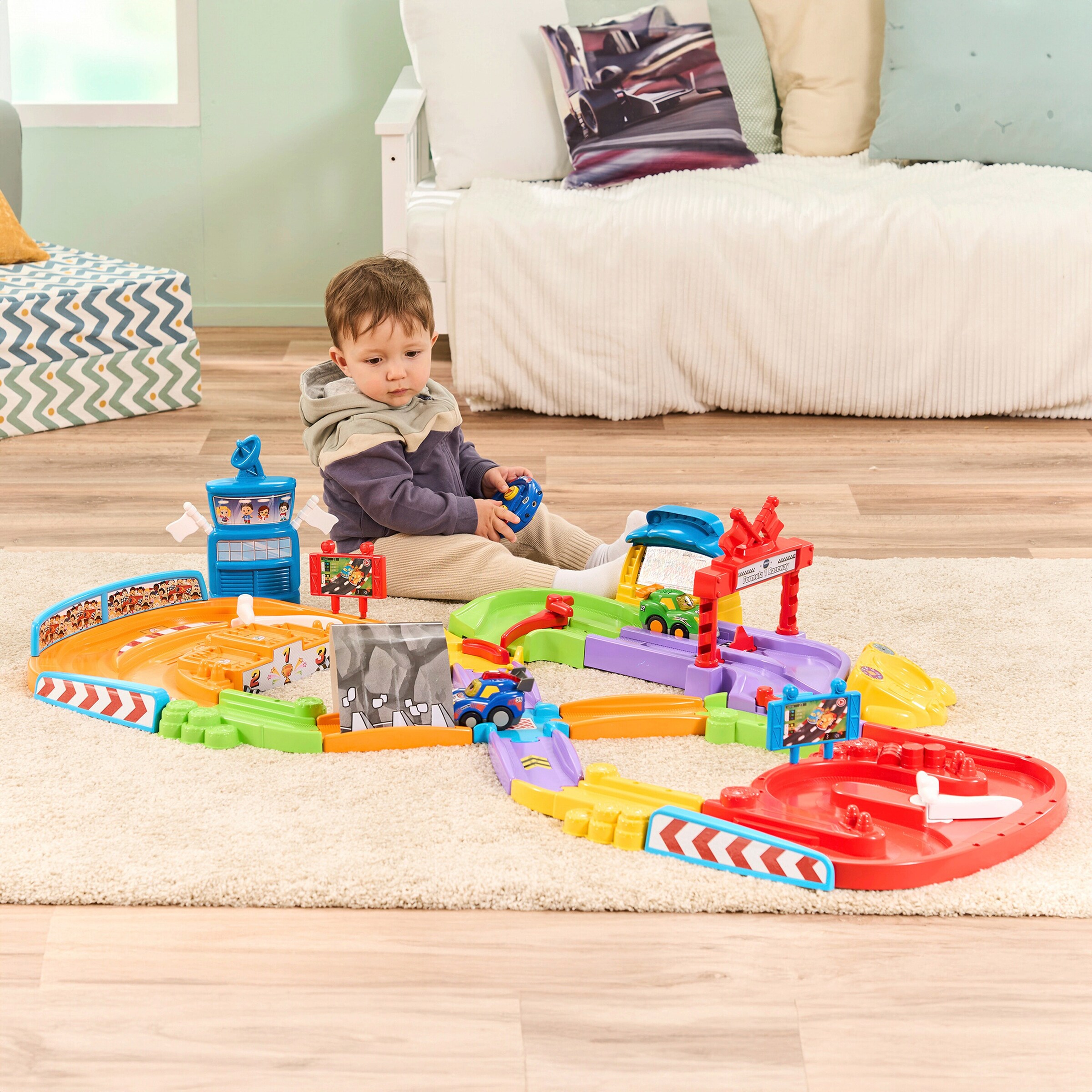 Vtech - TUT TUT BABY FLITZER RC Autorennbahn
