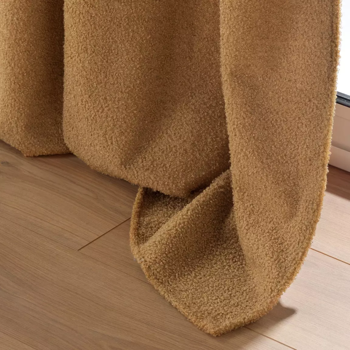 Rideau bouclette (140 x 240 cm) Wooly Camel