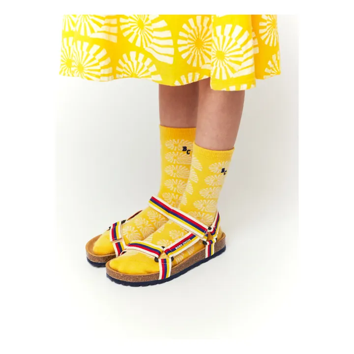 Bobo Choses Exclusivité Bobo Choses x Smallable - Chaussettes Coquillages | Jaune