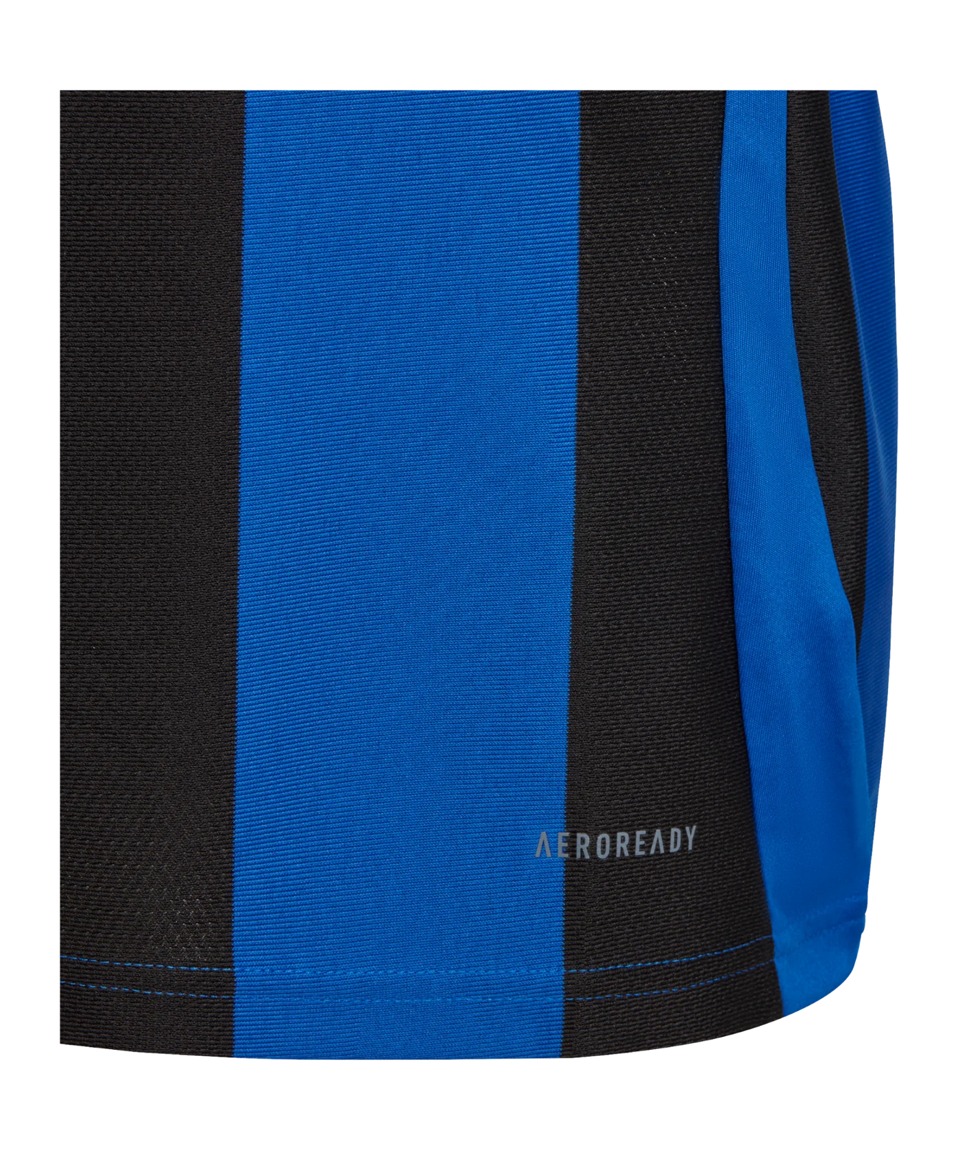 adidas Striped 24 Trikot Kids Blau Schwarz
