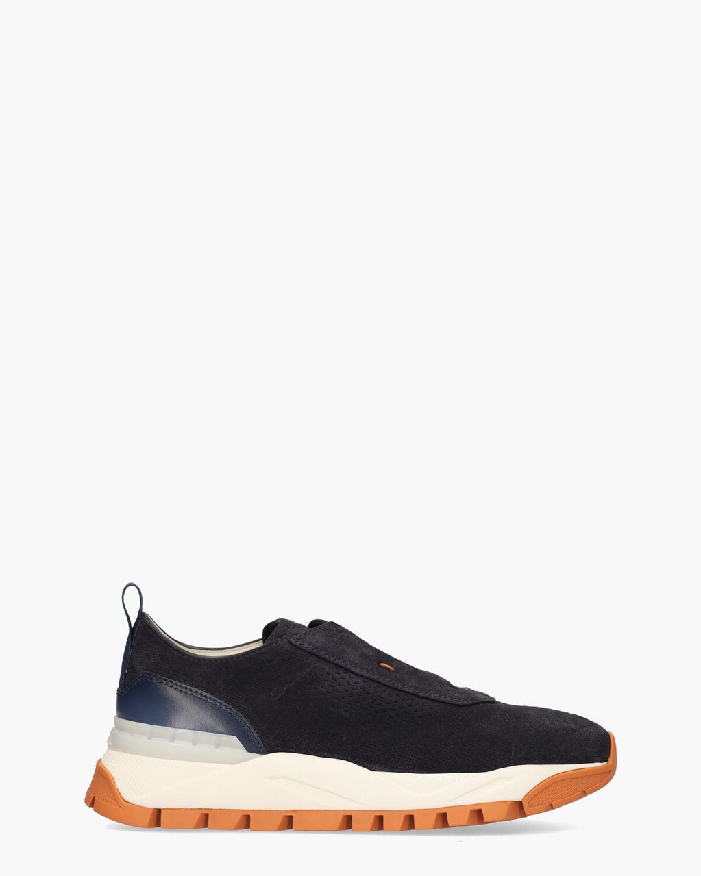 Santoni 21976 Donkerblauw Herensneakers