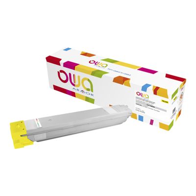 Cartouche laser compatible Samsung CLT-809S - jaune - Owa K15957OW