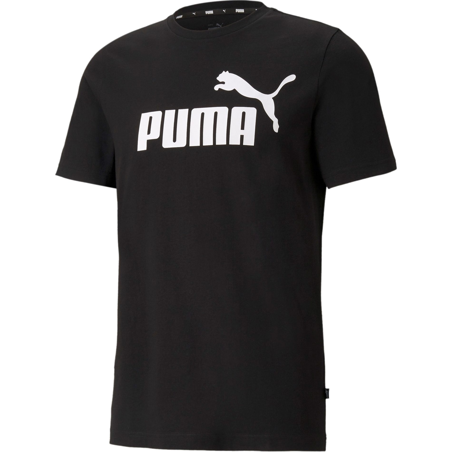 Puma Essentials Logo T-Shirt Herren puma black