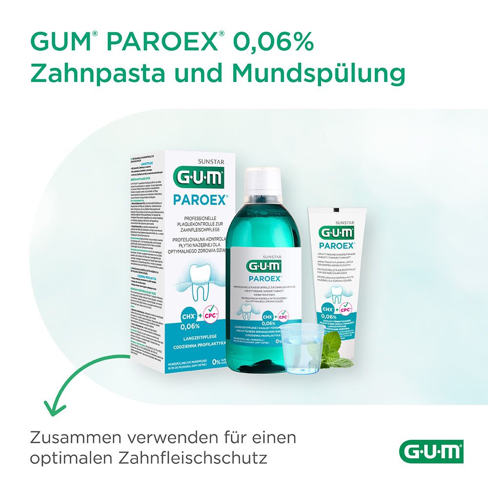 GUM® Paroex 0,06% Zahnpasta