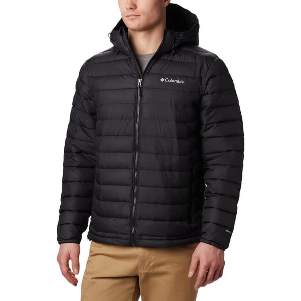 Doudoune randonnée COLUMBIA POWDER LITE HOODED JKT BLACK