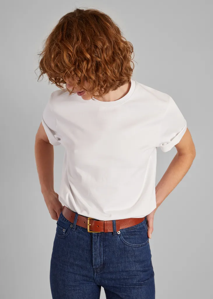 T-shirt épais bio et broderie unisexe L'Exception Paris