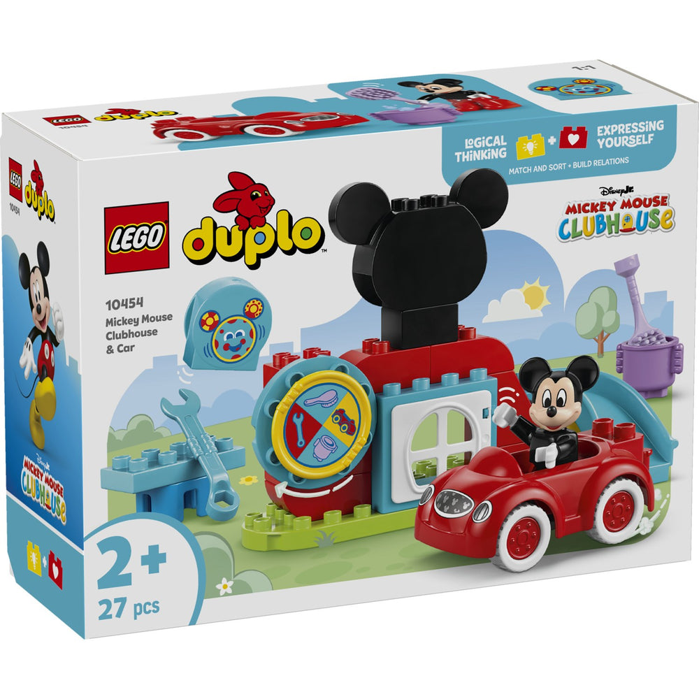 Køb LEGO® DUPLO Disney TM - Mickeys Klubhus Og Bil 10454