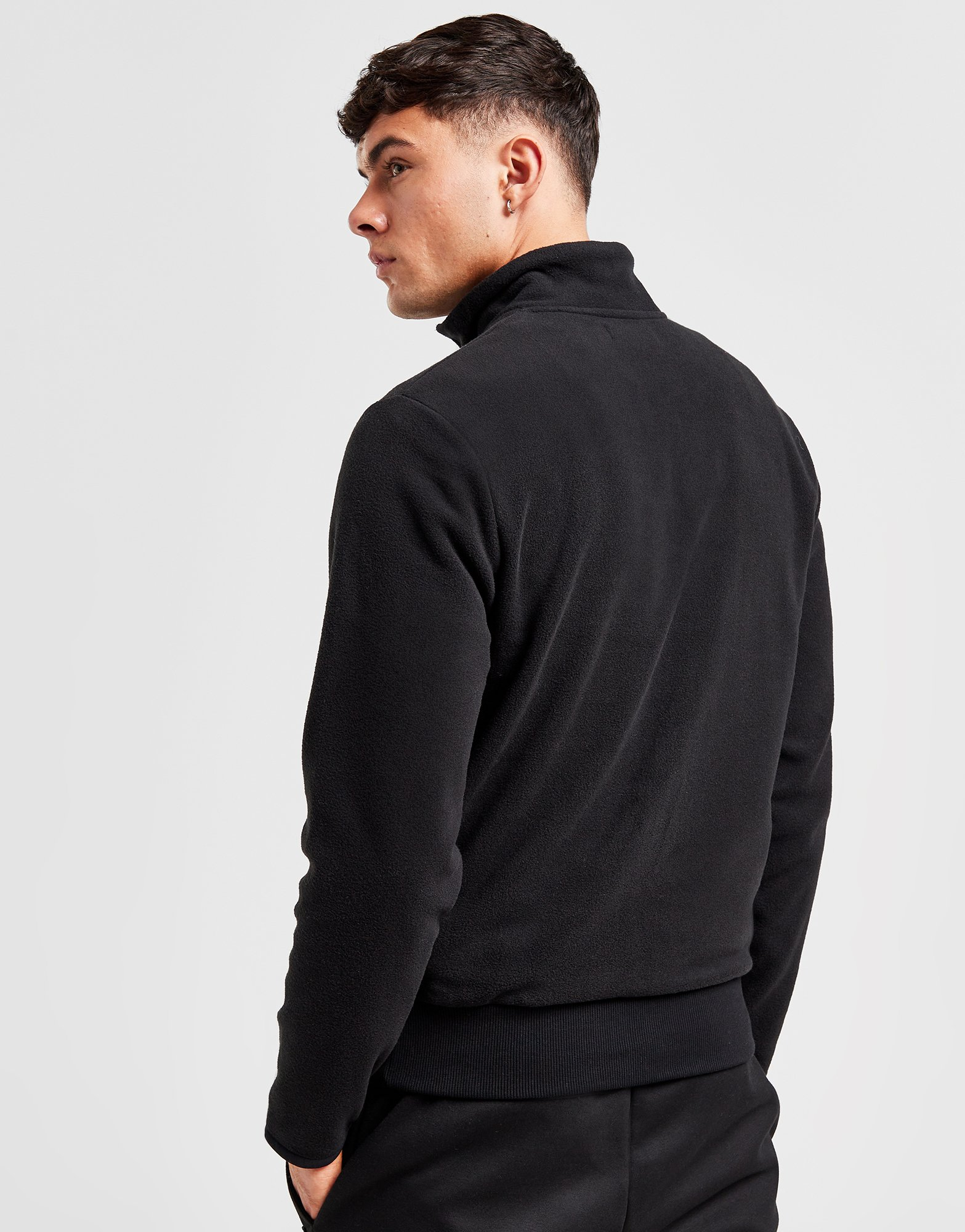 Fred Perry Sweat Zippé Polaire Homme
