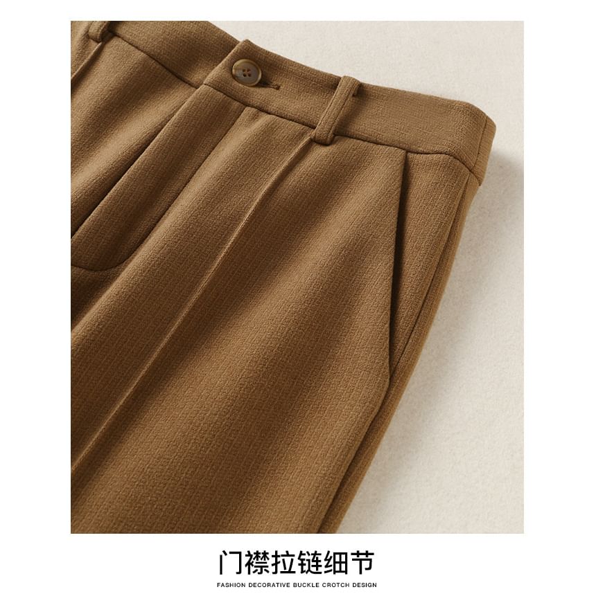 Kwuartz - High Rise Plain Straight Leg Broek