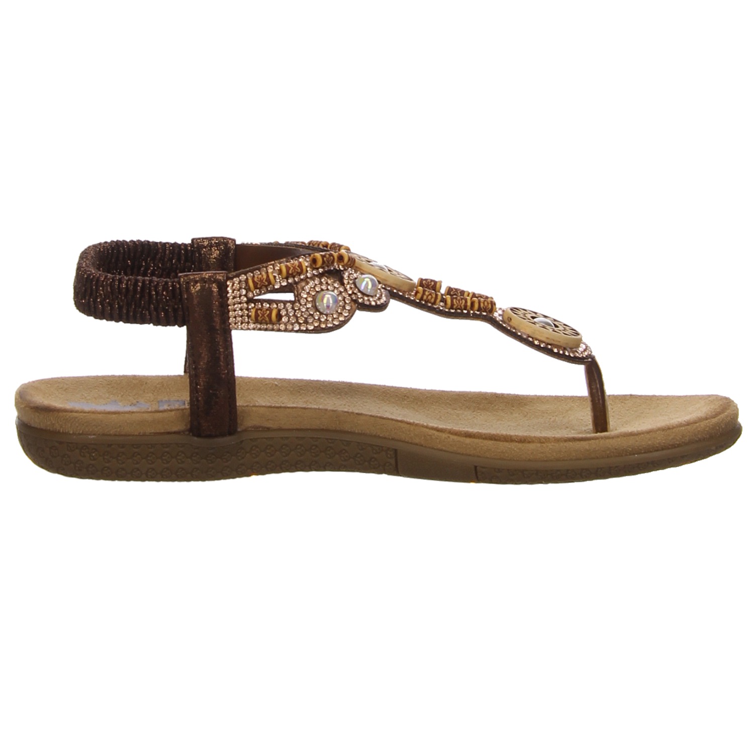 2 Go Shoes Sandale gold gold/silber/bronce