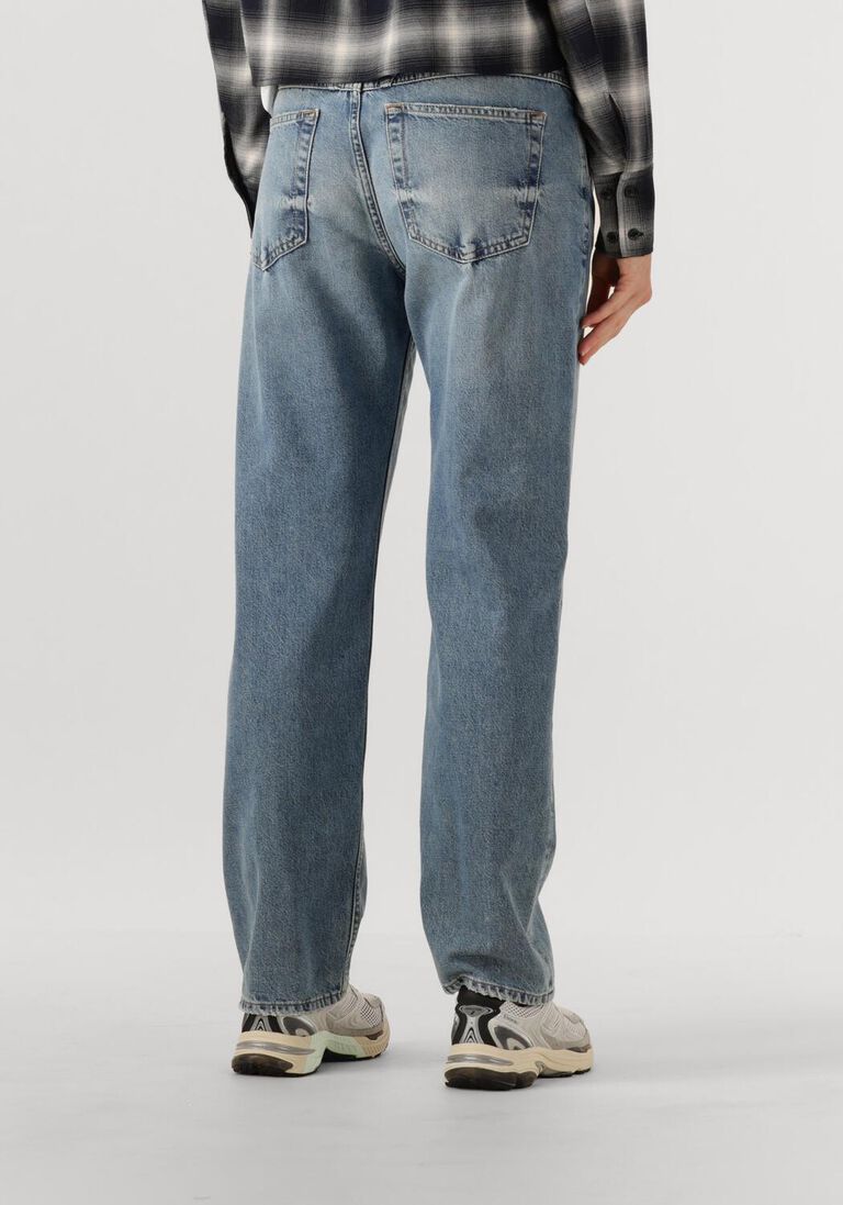 lichtblauwe closed straight leg jeans jonta