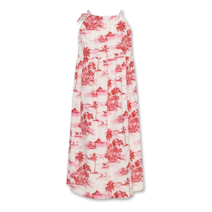 AO76 Robe Sansi Hawaii | Rouge