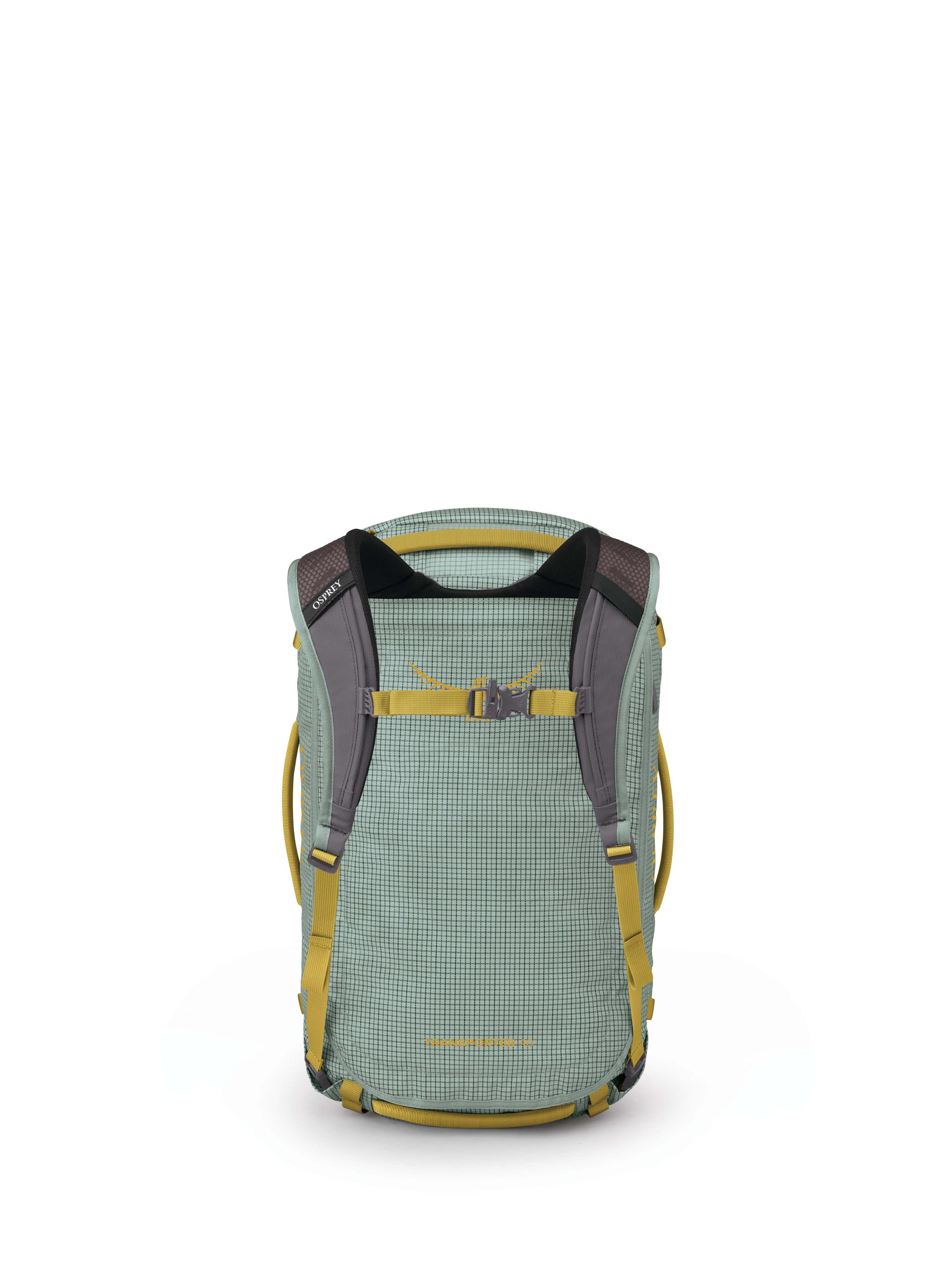 Osprey Transporter Duffel 40 Frosty Mint Soundwave Grey