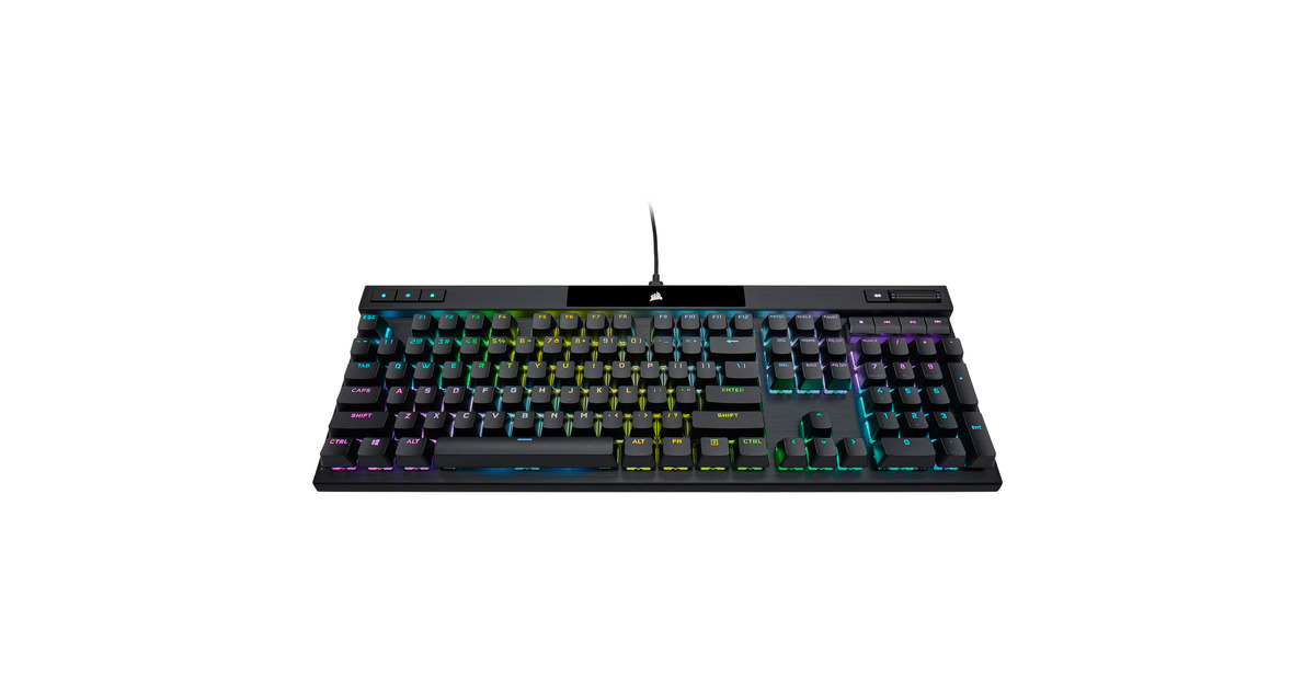CorsairK70 RGB PRO Mechanical Gaming Keyboard  (Zwart, US lay-out, Cherry MX Speed Silver, RGB leds, PBT double-shot)