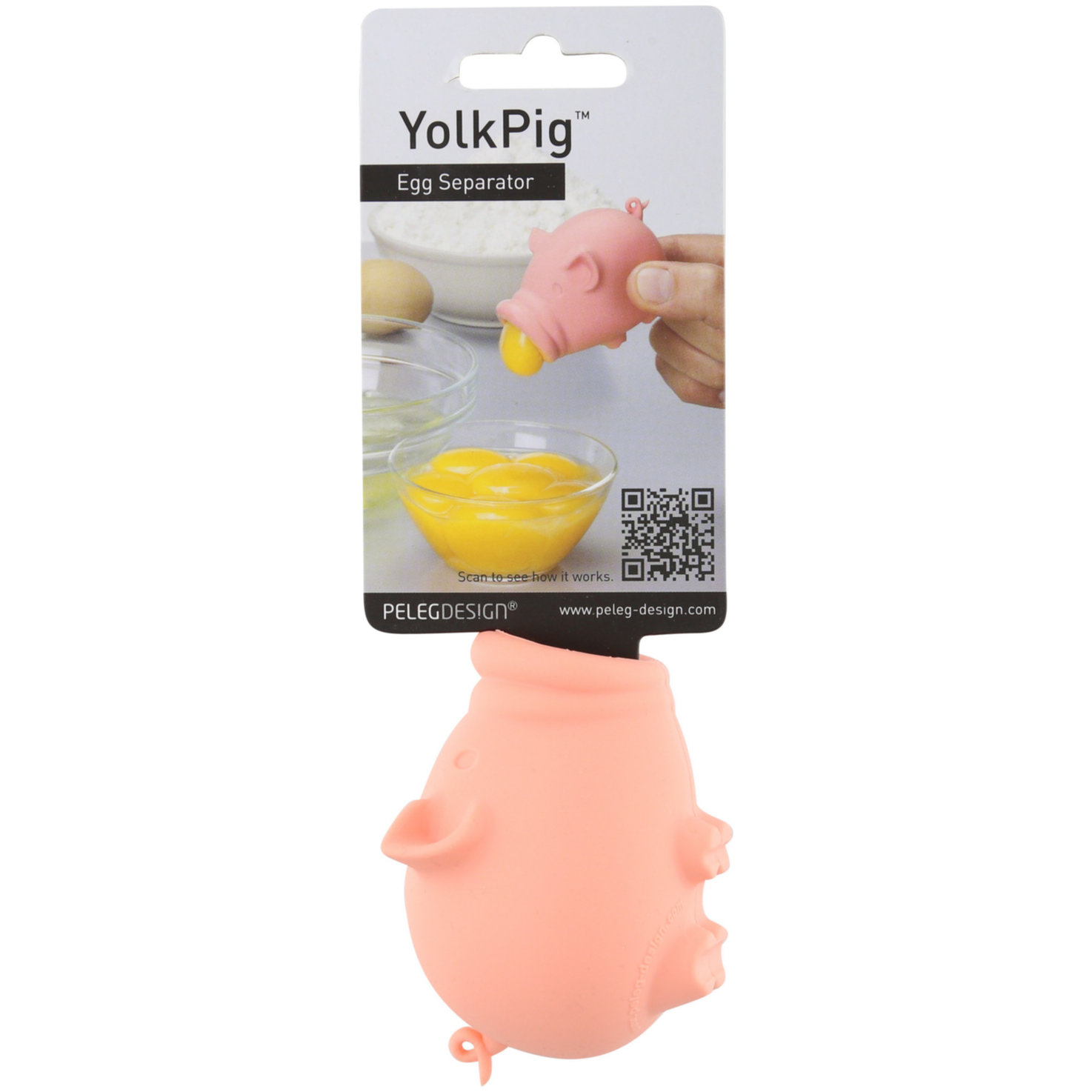Eiertrenner YolkPig Silikon